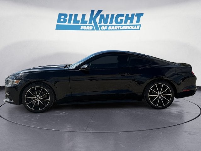 Used 2016 Ford Mustang EcoBoost with VIN 1FA6P8TH9G5267498 for sale in Bartlesville, OK