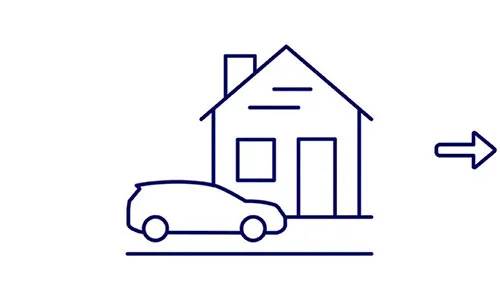 We'll pick it up icon